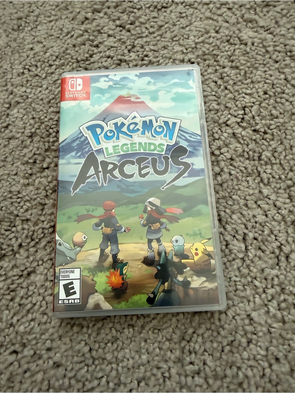 Nintendo Switch Game Card with Teal and Red Label - Pokémon Legends: Arceus - Picture 2 of 2